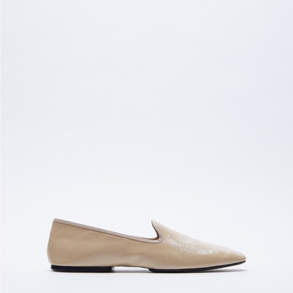 Zara Patten Finish Flats - Picture 7 of 7
